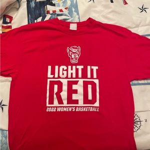 Nc State Light It Red T-Shirt